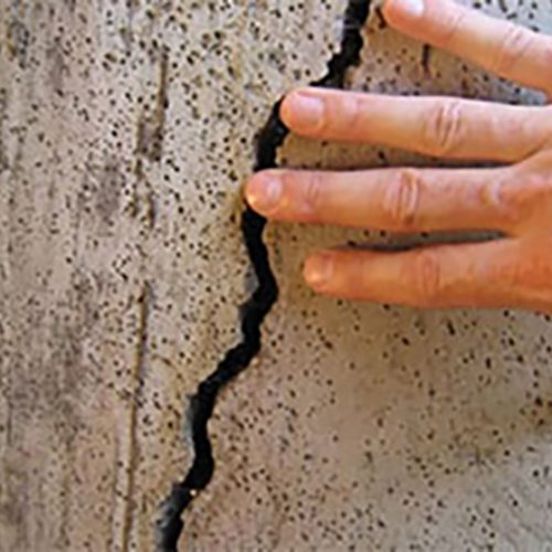 cracks in basement wall