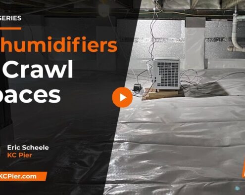 dehumidifier in my crawl space