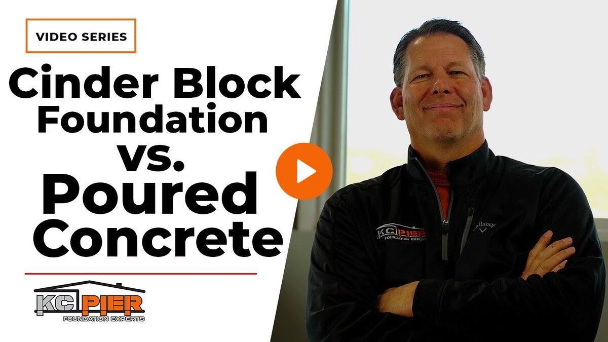 cinder block foundation