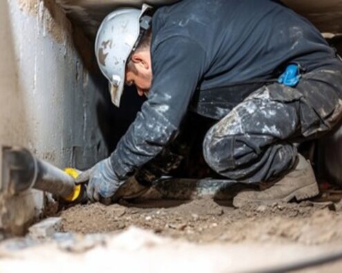 basement drainage system