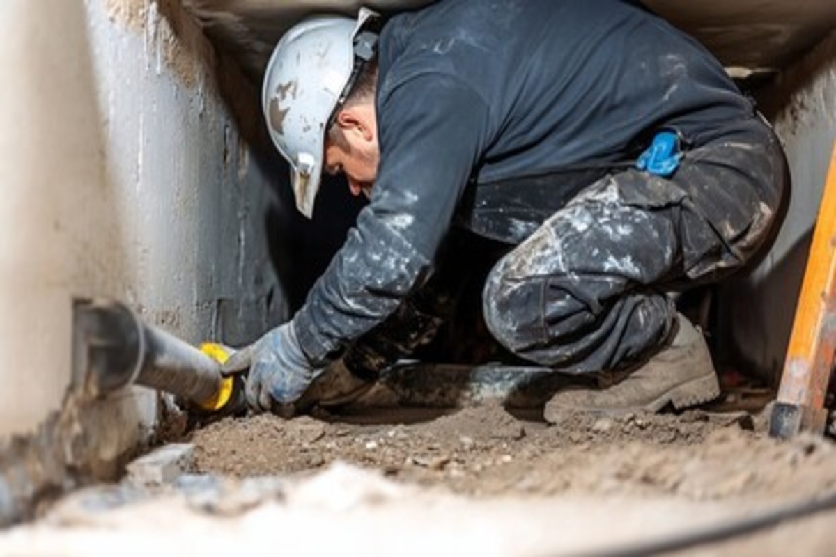 basement drainage system