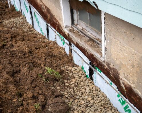 exterior basement waterproofing