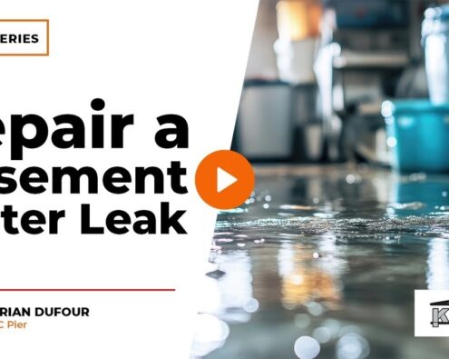repair basement water leak