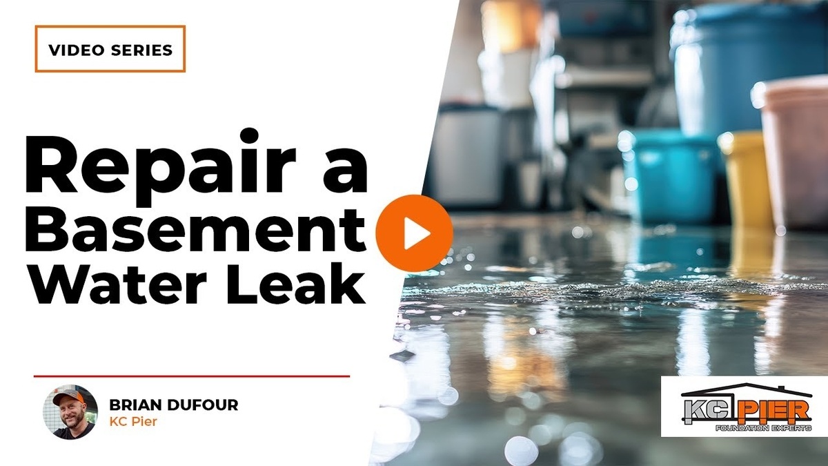 repair basement water leak