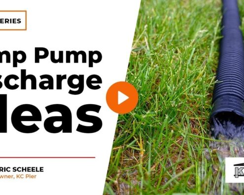 sump pump discharge ideas