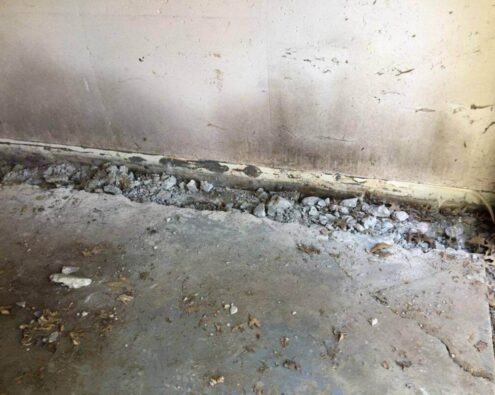 crumbling foundation