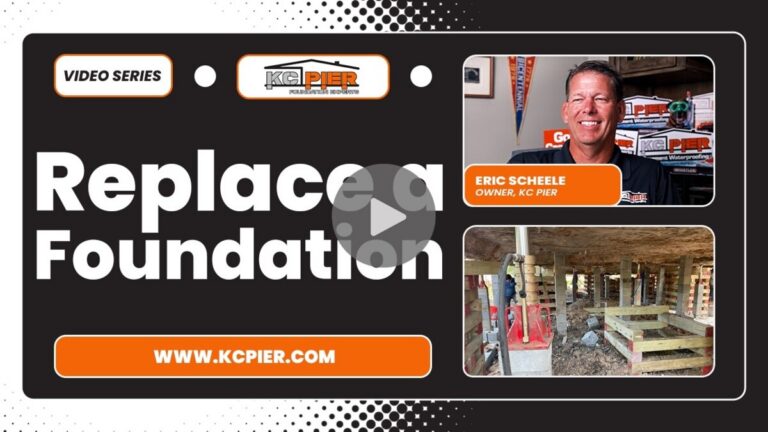 replace a foundation without lifting the house